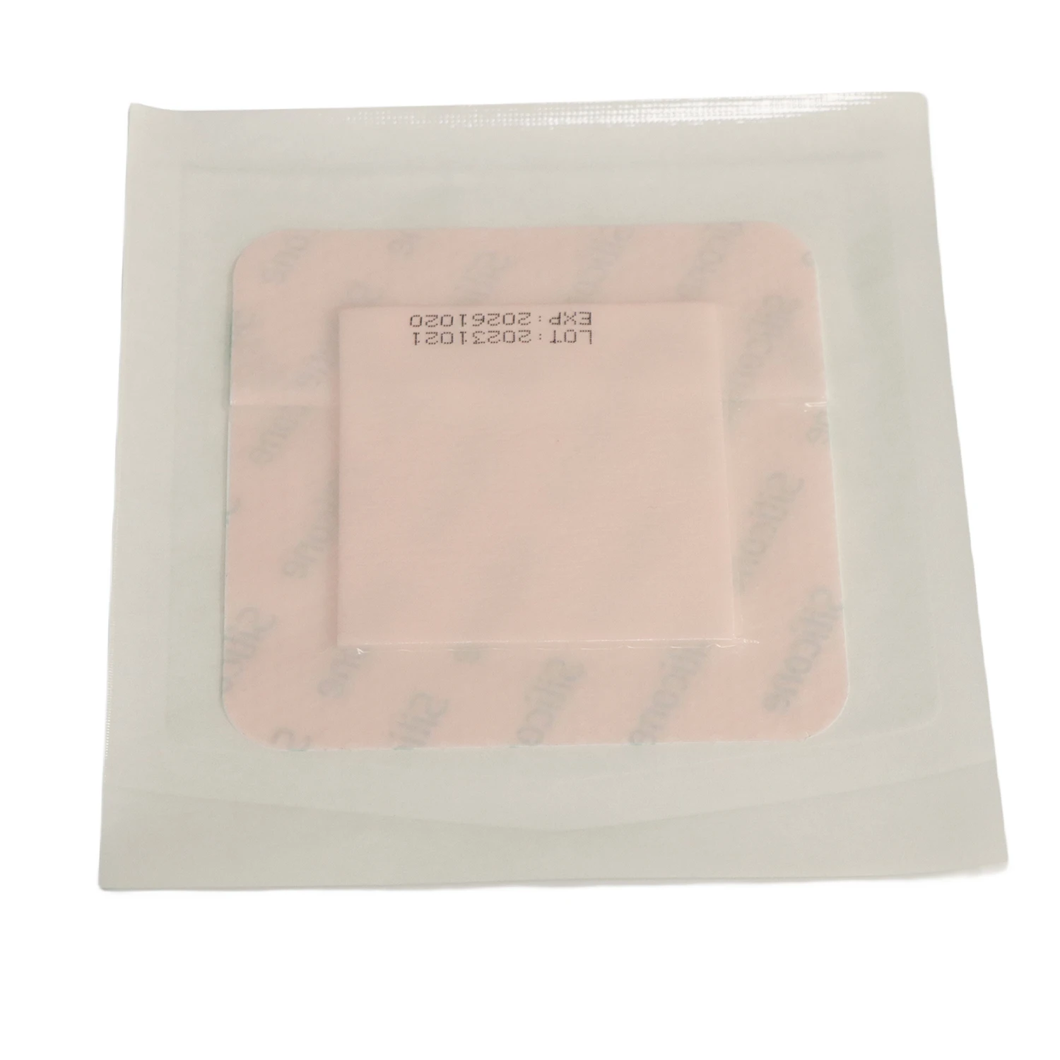 BLUENJOY Silicone Foam Dressing with Border Adhesive Waterproof Wound Dressing Bandage for Wound Care