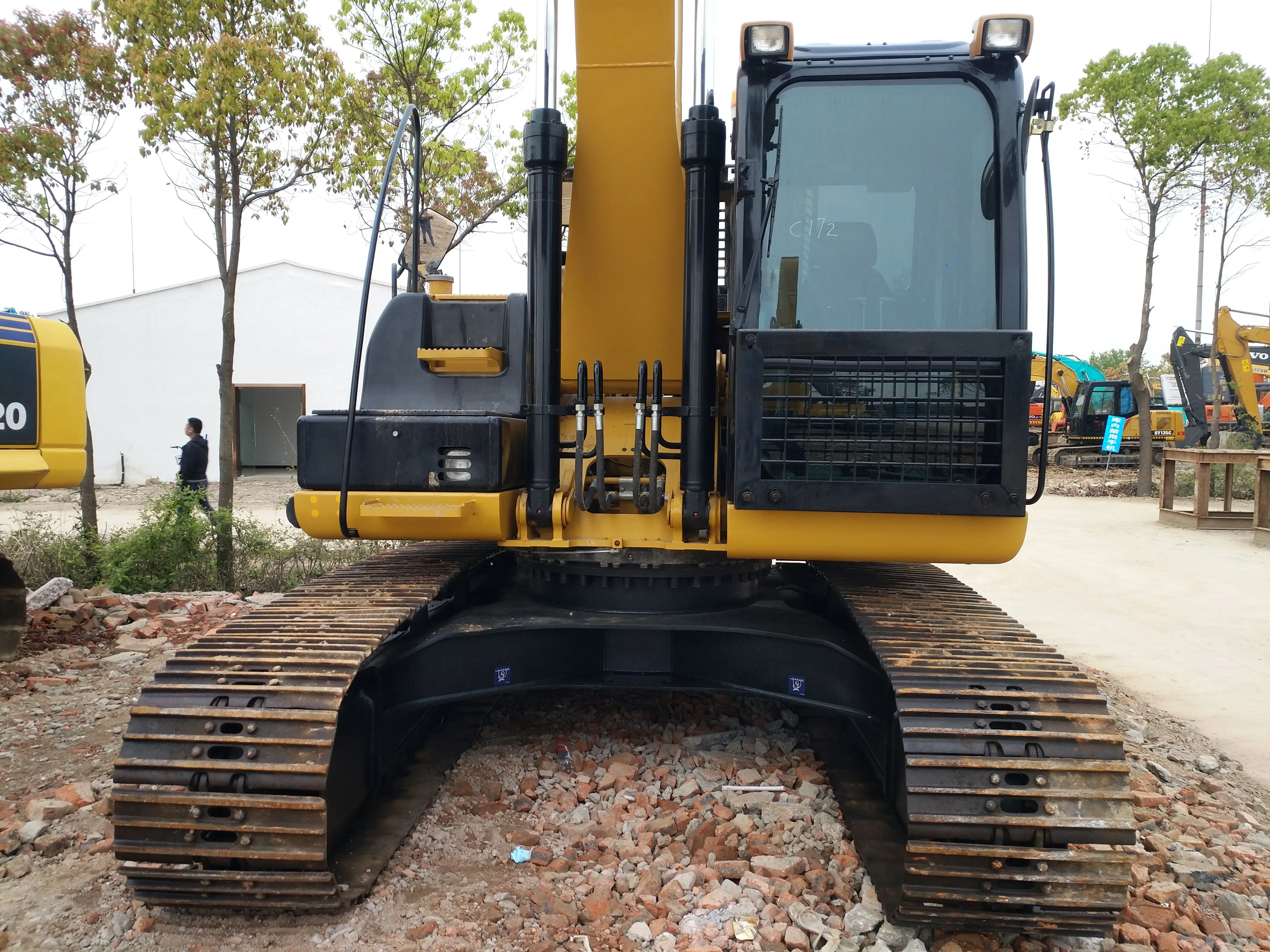 Б/у экскаватор CAT 320D оптовая продажа 20 тонн Большой Гусеничный Экскаватор Прямая с завода