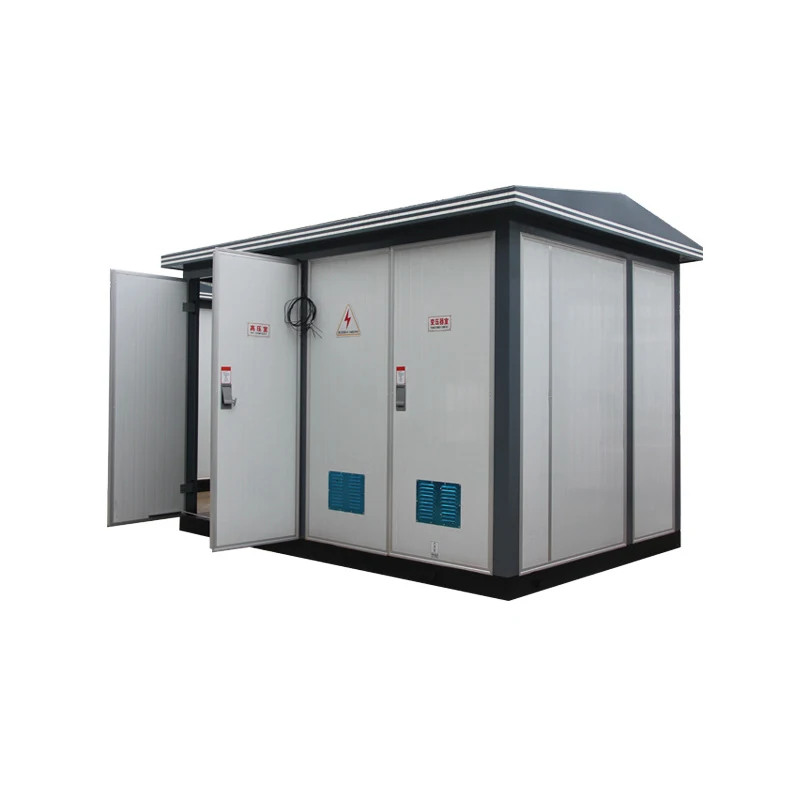 12kv 1000kva Mobile Movable Preinstalled Compact Subtation Electrical Substation