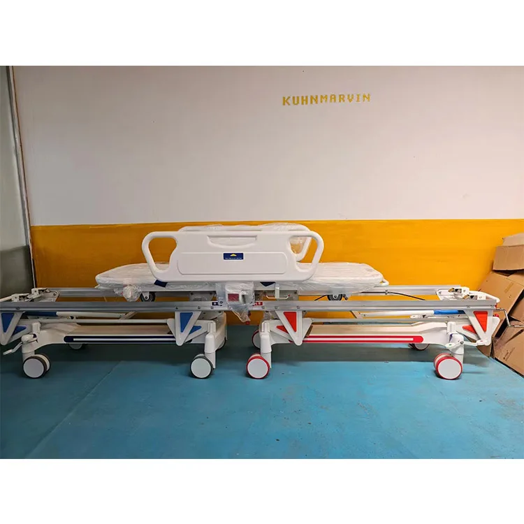 Hospital Equipment Luxury Operating Room ICU Patient Transfer Equipment Ambulance Stretcher Bed