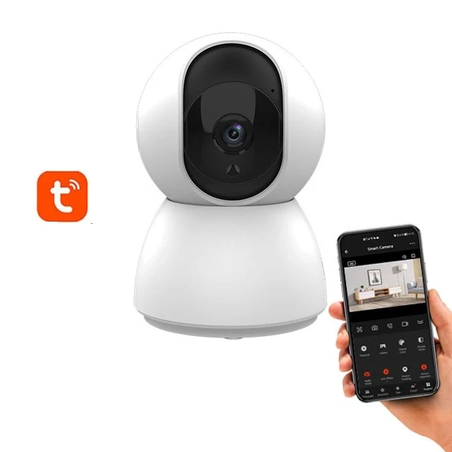 Tuya Wireless WIFI Remote Control Surveillance Ptz 360 Home Security Baby Monitor Smart IP Camera