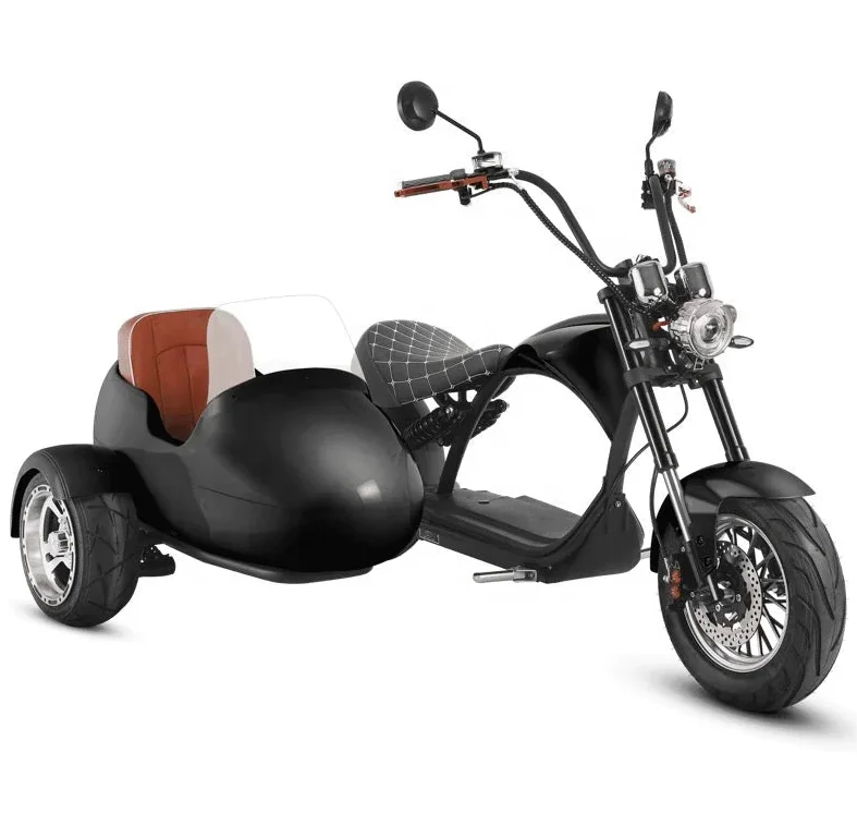 USA Warehouse Canada warehouse Electric scooter sidecar bike sidecar bicycle sidecar bike for sale factory price citycoco