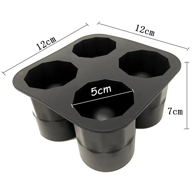 2023 New Arrivals Ice Molds Whiskey Wine Silicone Ice Cube Tray Mold