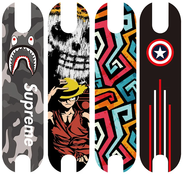 
Tape Paster Non-Slip Cartoon Scooter Footmat Sticker for Mijia M365 Electric Scooter Footboard Grip Tape Stickers 