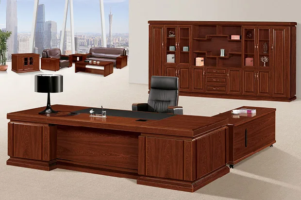 Комплексное решение, Античная классическая роскошная офисная мебель для оптовой продажи