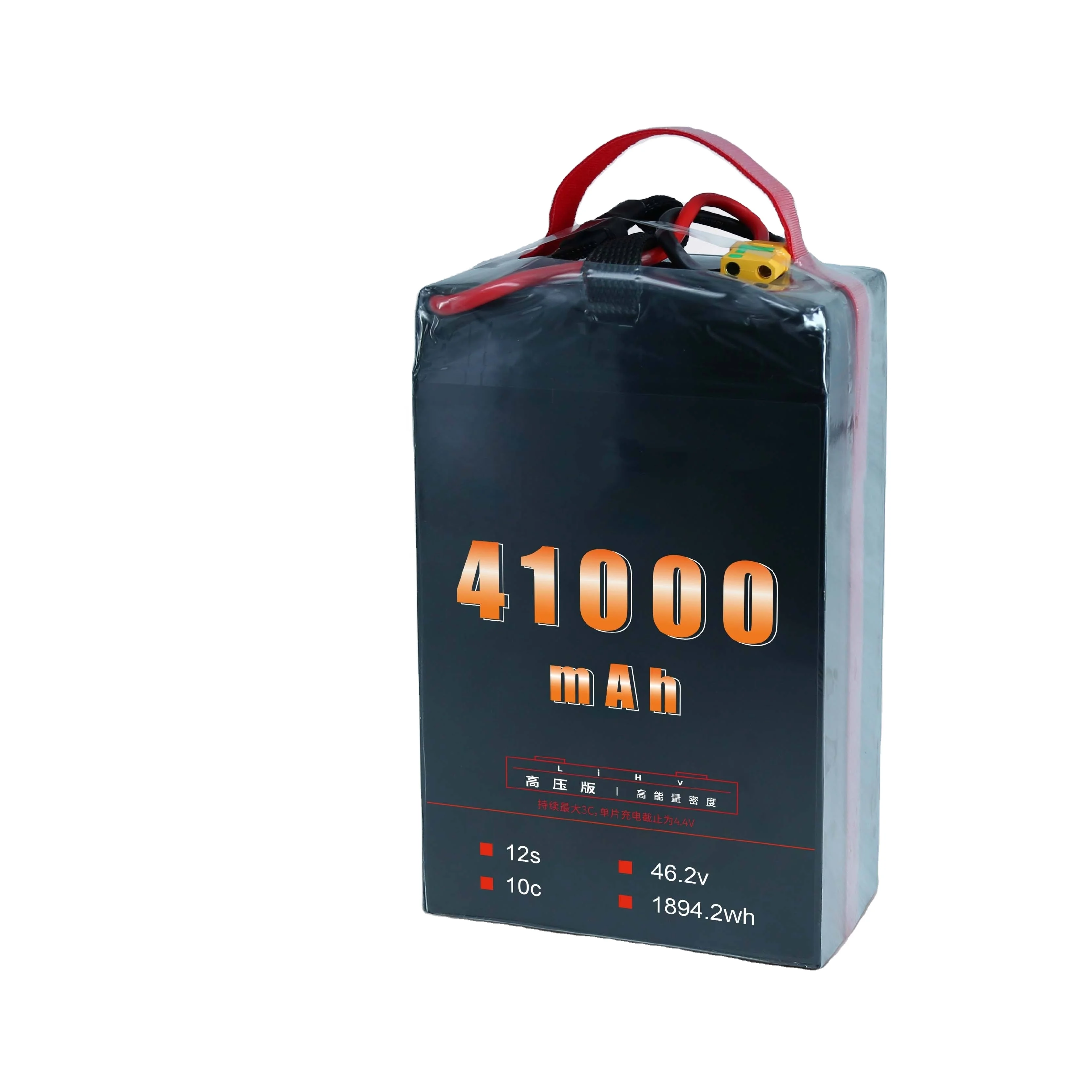 Factory customize semi solid 6S/12S/14S 41000mAh 41ah low temperature solid state battery cell  for evtol aircraft flying car
