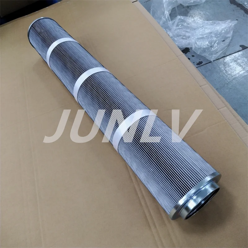 JUNLV High Quality Filter element Made of Stainless Steel Woven Mesh OEM 40 Micron Hydraulic Oil Filter Element