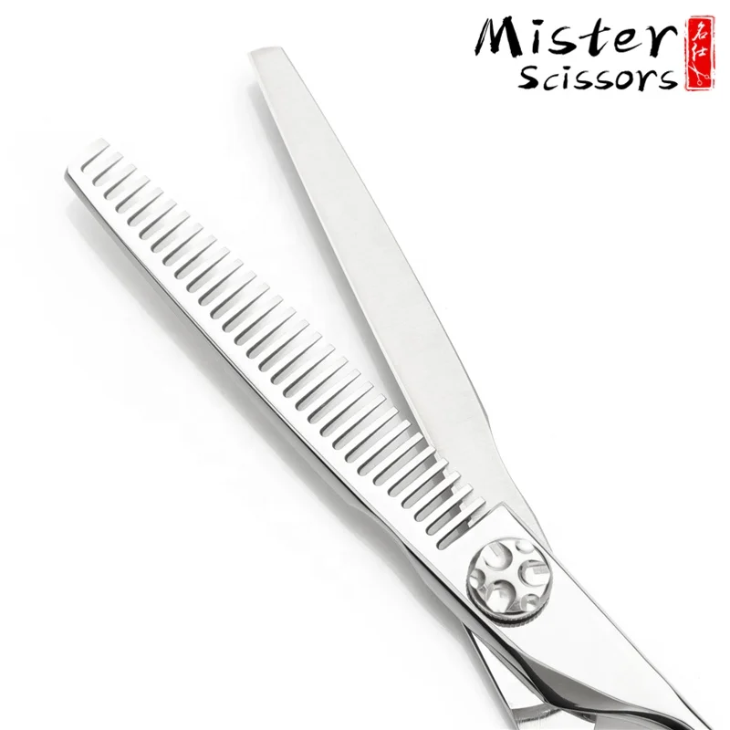 Japanese SUS440C Stainless Steel High Quality Professional Barber Scissors For Thinning
