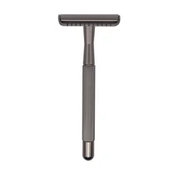 Wholesale  Hair Removal Cosmetics Daily Use Metal Pink Safety Razor Best Double Edge Shaving Razor for women