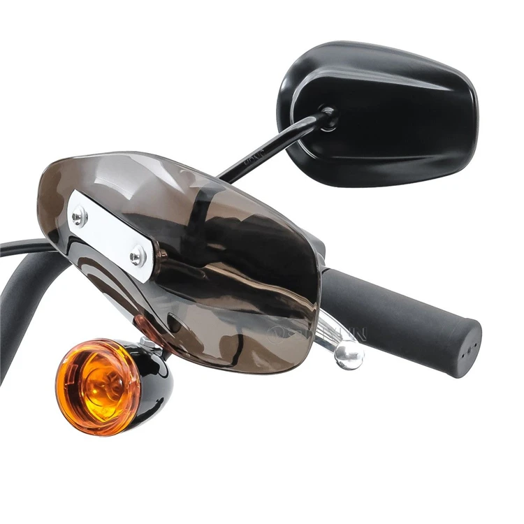  Защита для рук на мотоцикл дефлектор холодного ветра Harley Chopper bobber cafe racer Cruiser Touring honda CVO