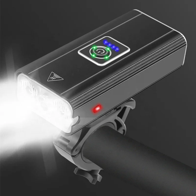 Новый 3T6 велосипедная фара Power Bank с возможностью зарядки по USB свет велосипеда передняя IPX5 водонепроницаемый