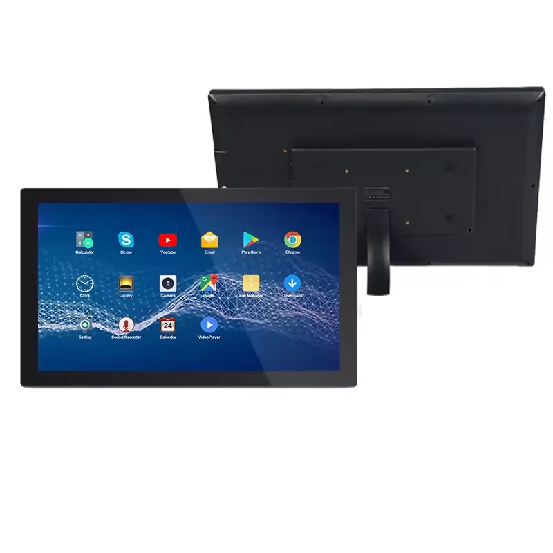ЖК-дисплей Android 7 -11 система 21 5 Дюймов сенсорный экран 2K 2 + 32 ГБ digital signage планшет/смонтированный плеер для рекламы