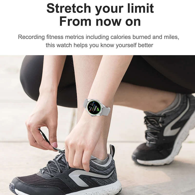 Factory Sale 1.28 inch IPS touch screen heart rate and blood pressure detection sports smart watch MX10