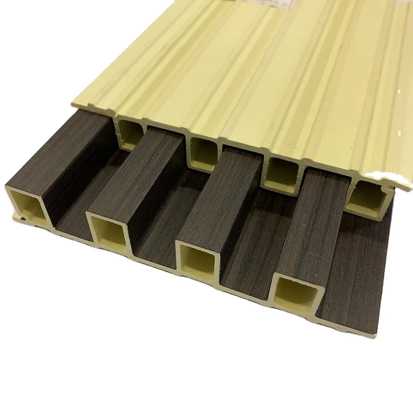 WPC Factory high quality good price waterproof interior decorative cladding boards pvc plastic wood wpc wall panel