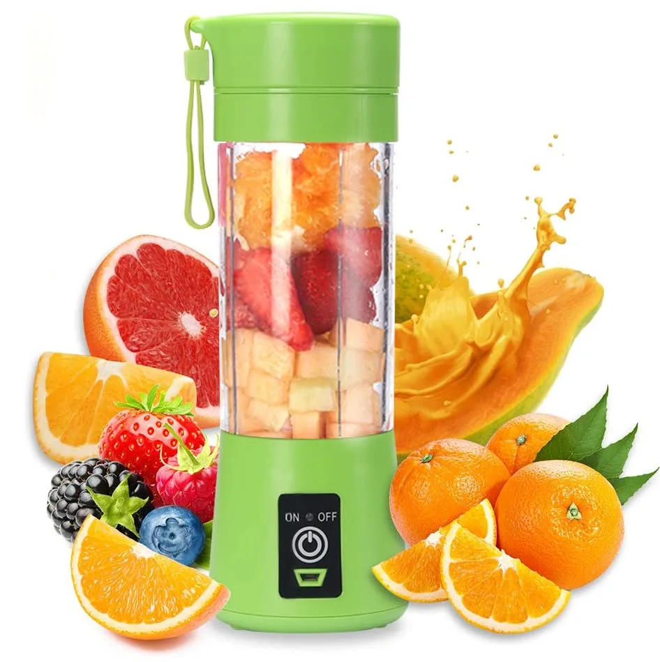 Hot Selling Multifunctional Portable Rechargeable Mini Blender Travel USB Electric High Speed Juicer