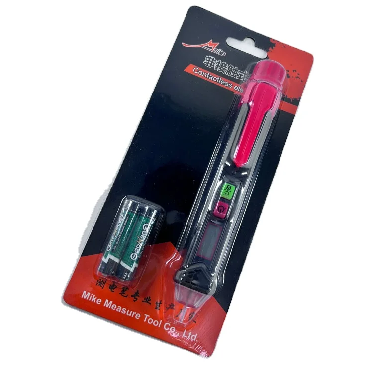 Non-contact Volt Current Electric Tester Pencil LCD Alarm AC voltage test Detector Pen