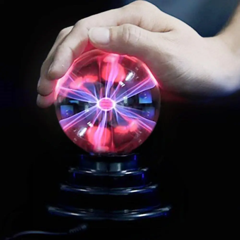 Static Ball Light Electric Novelty Party Kids Child Night Light Home Decor Plasma Ball for Festivals