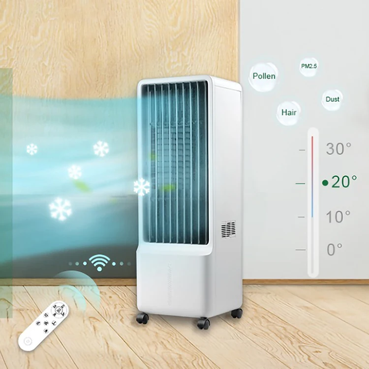 Indoor Room Cooling Conditioners Evaporative Spray Water Ac Aircooler Cooler With Wifi Remote Control In Home For Mobile