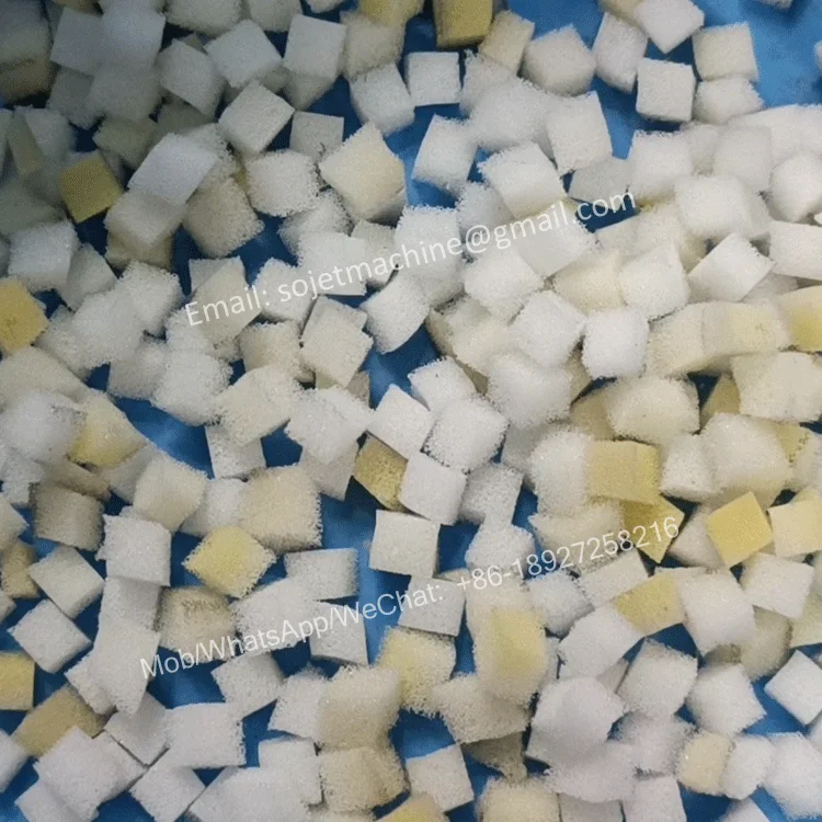 Pillow Bed Sleeping Pillow Filled Gel Memory Foam Waste Foam Crusher Sponge Shredding Machine Latex Foam Cutting Machines