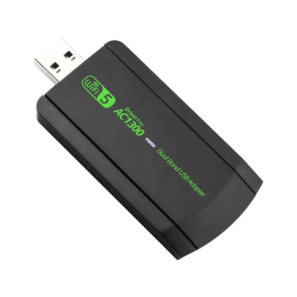 RTL8812 беспроводная сетевая карта 1300 Мбит/с Wi-Fi Ethernet Бесплатный драйвер 802.11ac/b/g/n Usb WiFi Dongle