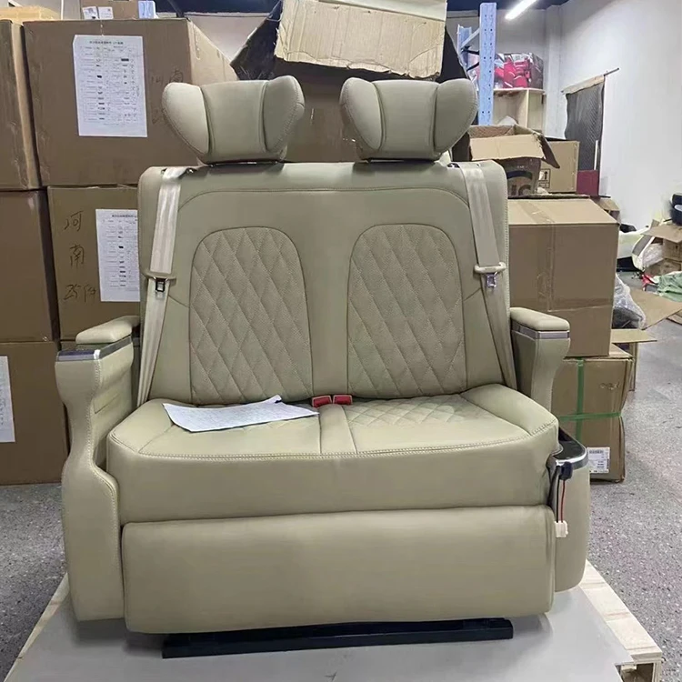 Chinese Supplier Customized Leather Fabric Luxury Coach Bus Seat For Universal Bus