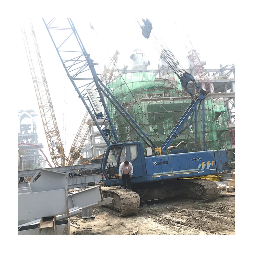 China Used Crane Crawler 70 tonnage Secondhand Crawler Crane