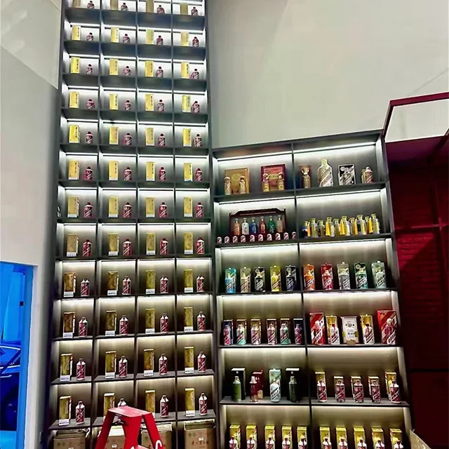 High-grade custom stainless steel display cabinet Goods display cabinet