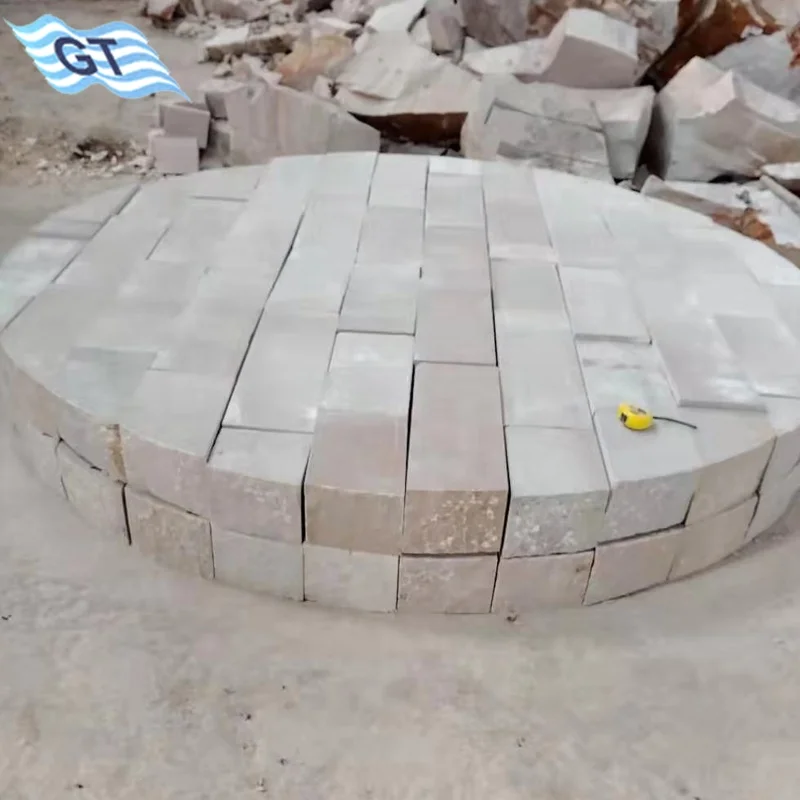 Machine cutting SiO2 lining stone with high silicon content