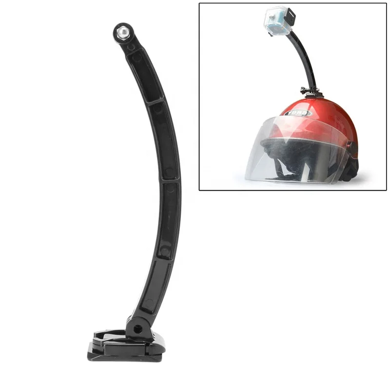 Helmet Extension Arm Kit Self Photo Mount Motor Pole Selfie Front Face for GoPro Hero 7 6 5 4 3+ For Xiaomi Yi SJCAM SJ4000