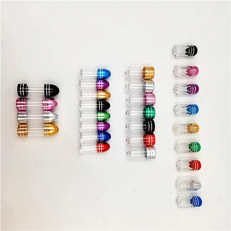 High Quality PS 2g Small Plastic Capsule Shaped Bottle for Packaging Male Enhancement Pills Capsules Container