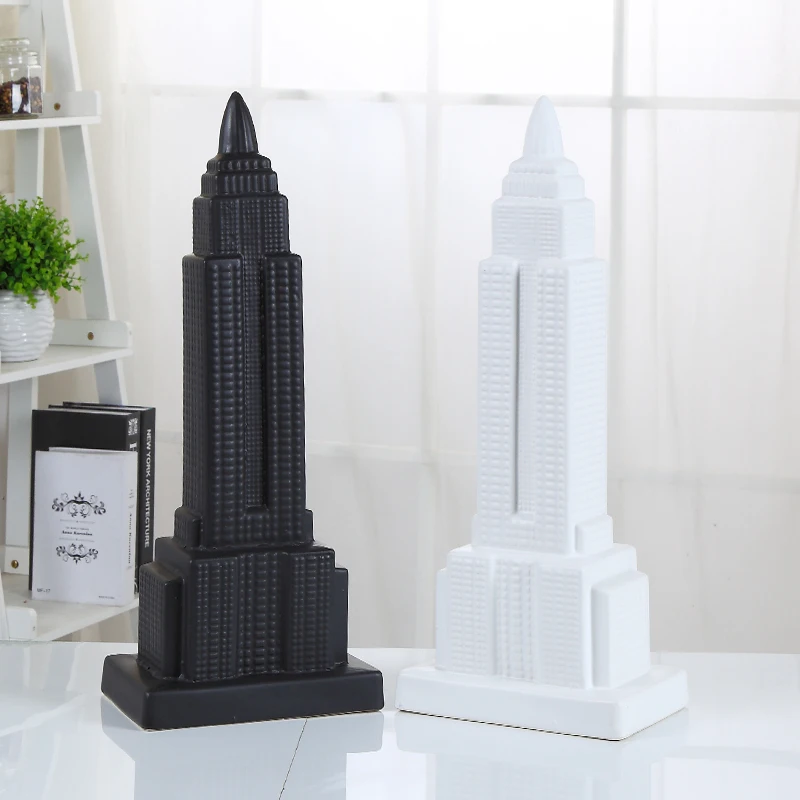 High-end creative ceramic villa decoration counter top can be used separately for wedding decoration and family interior decor