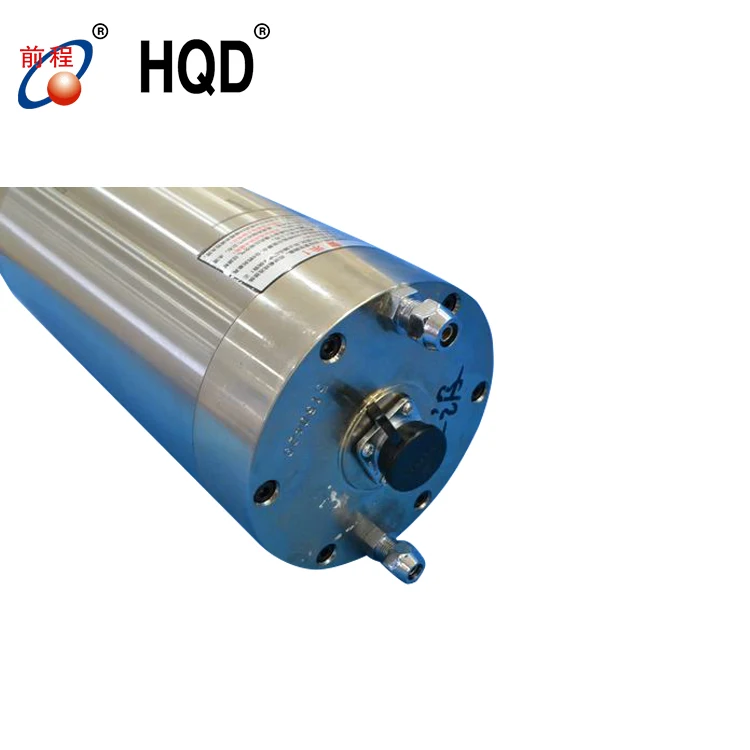HQD GDK105 3.5 ER20 105mm 3.5Kw 12.1A 21000rpm 220V 12kg cnc Water Cooled permanent power Spindle 3.5 kw