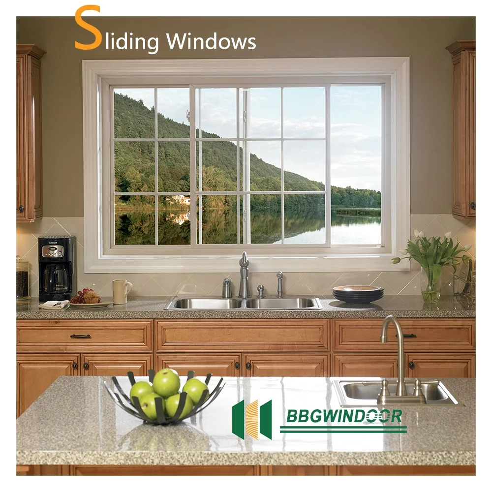 Lukliving NFRC Certificate Florida Miami Dade Hurricane Approved Windows Black Aluminum Sliding Windows