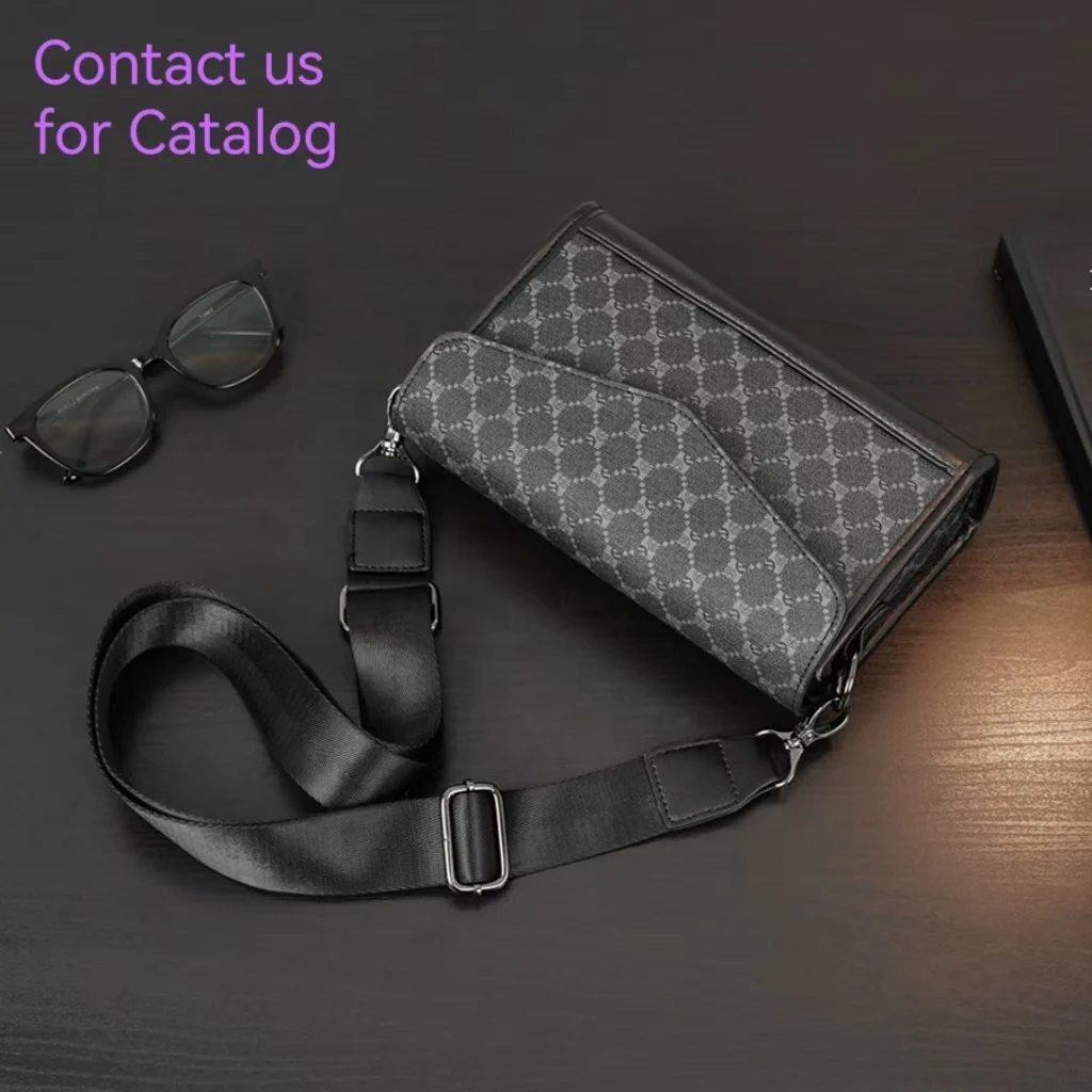 Designer Men Shoulder Briefcase Leather Handbag Luxury Business Man Laptop Bag Messenger Bags 3 Color with dust bag