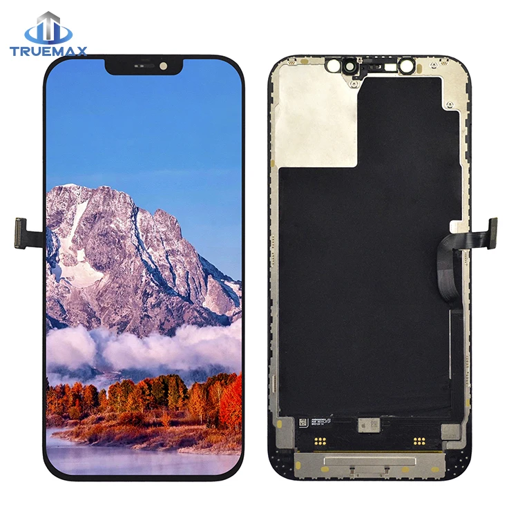 Original Changed Glass Screen for iPhone 12 Pro Max LCD Display Touch Screens Digitizer Assembly Replacement Cell Phone Parts
