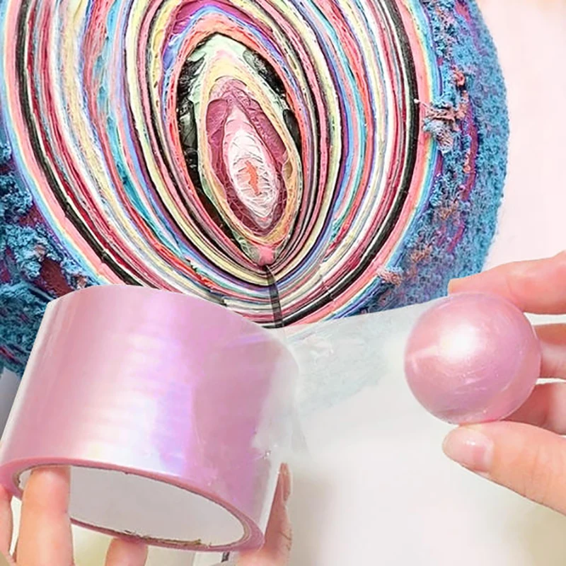 Hot Tik Tok Decompression Anti-Stress Toy Sticky Ball Ball Toy Tape Adhesive Paper & Film