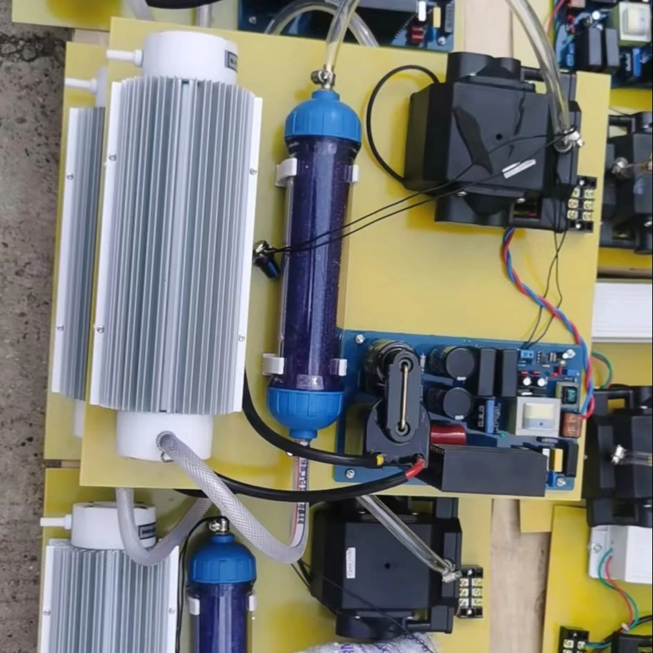 10G quartz tube industrial ozone generators for water and air with adjustable power supply ozonator