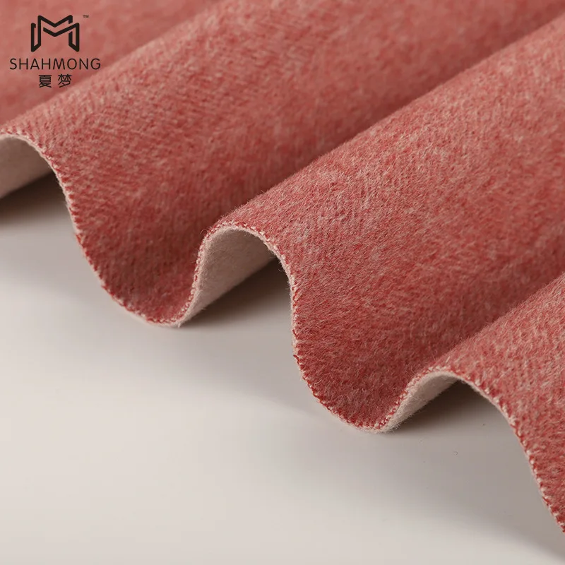 Hot Selling Double Faced Heavy De Fabrication Be 910gsm  Australian Wool Fabric For Overcoats