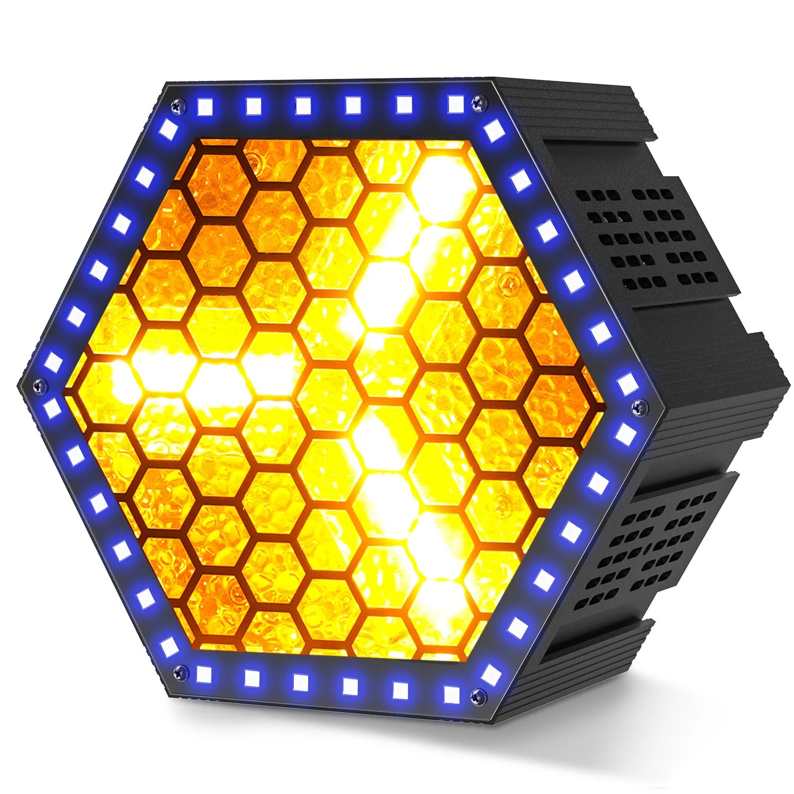 CrxSunny 200W Stage Dj Disco Mini Dmx 3 Lamp Background Light Pixel Rgb Strobe Matrix Hexagon Led Retro Lights