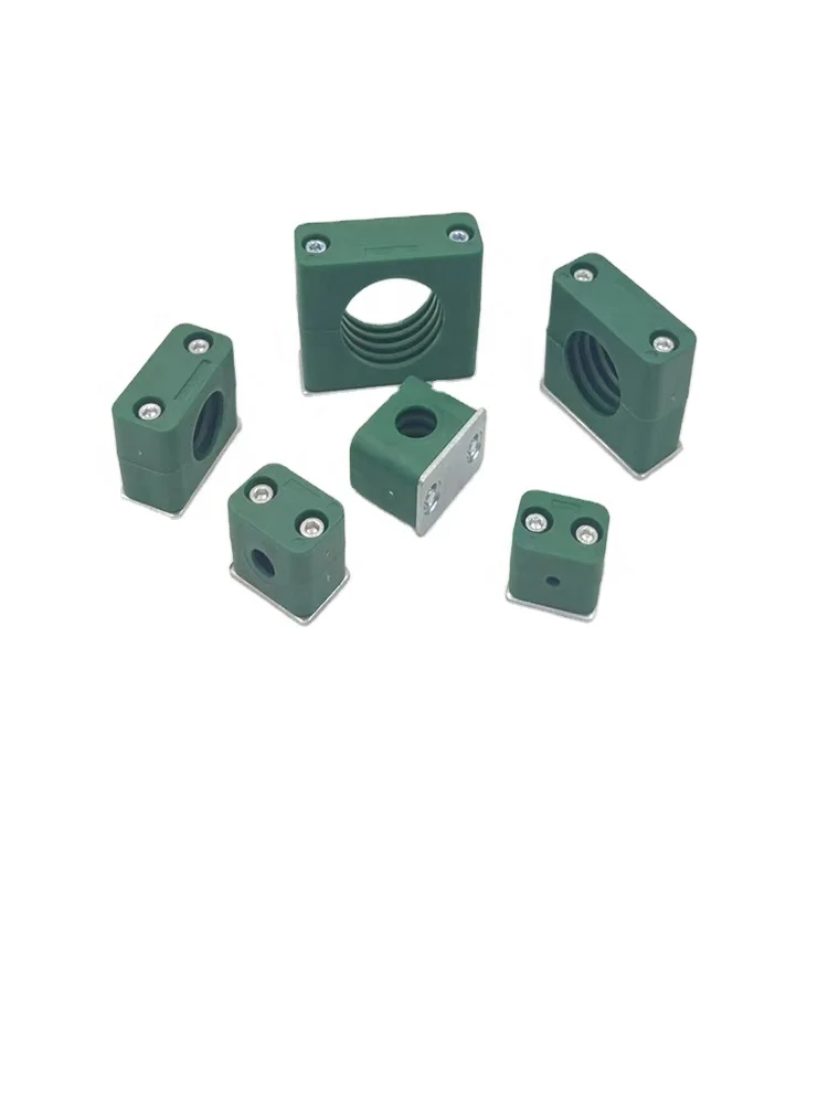 Light Duty Pipe Clamps Plastic Hose Clamp 20mm to 25mm Inner Hex Blot