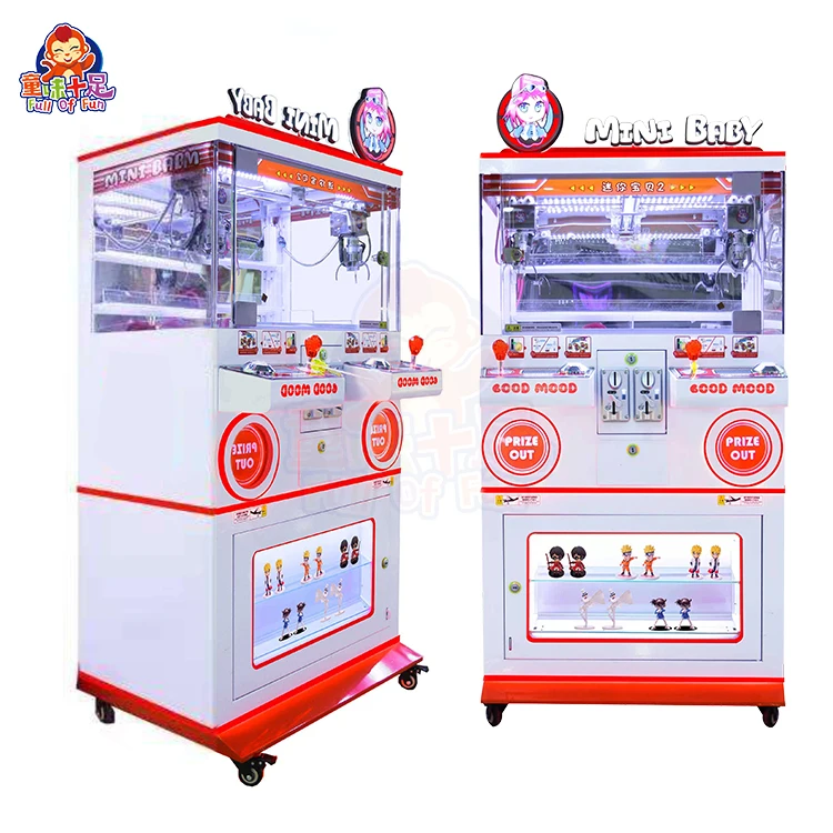 Wholesale Mini Claw Doll Machine Earn Money Acrylic Cheap concept Catching One-stop Custom ODM OEM Claw Machine