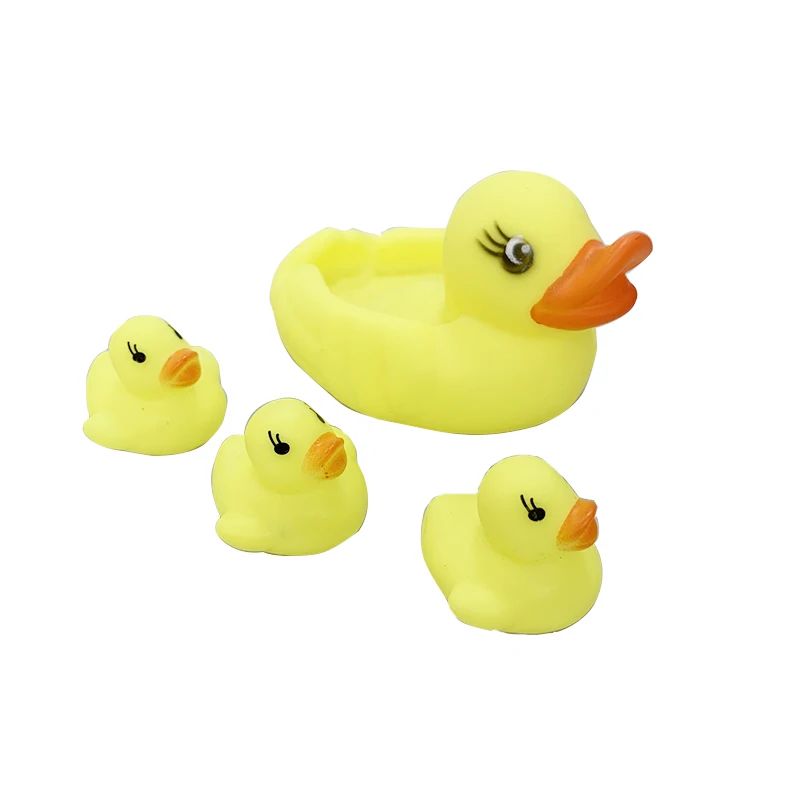 Желтый резиновый водяной поплавок детская игрушка для купания в бассейне