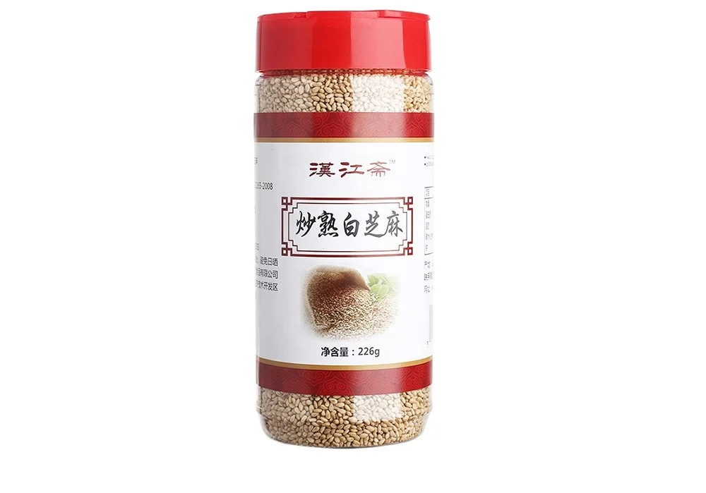 Оптовая продажа хороший вкус кунжут Китай семена жареный белый