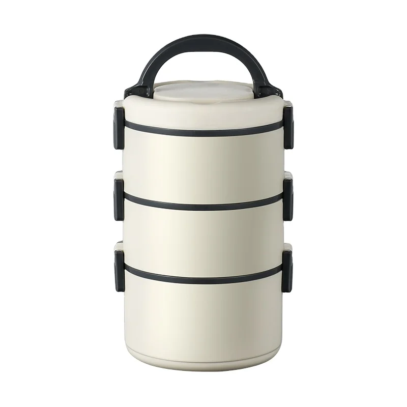 Variation Layer Colorful Double Wall Stainless Steel Stackable Bento Lunch Box