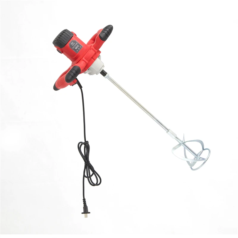 Portable Cement Stirrer with Rod for Mixing Grout Cement Plaster Plastering Mixer