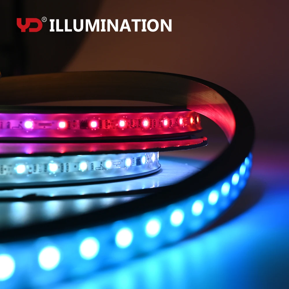 15W RGBW Addressable Led Strip DC24V Neon Led Strip Light With Controller DMX512