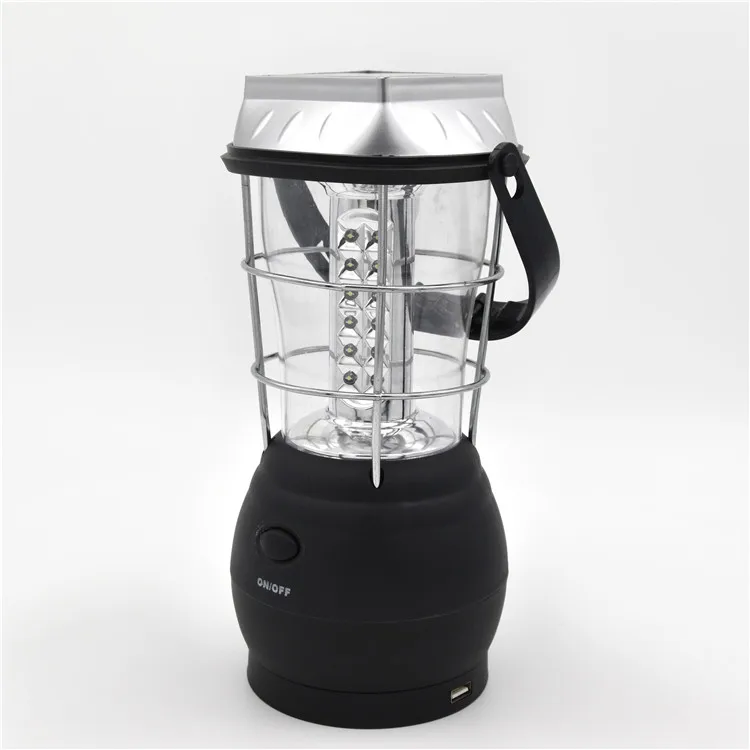 36 LED Solar  Lantern Multifunction Rechargeable Outdoor Lamp for Camping