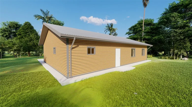 Prefabricated New Economic Villa Ready Design in Stock Light Steel House Villa for Sale