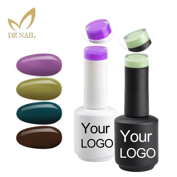 2020 Dingze launch oem label nail gel polish led uv 10ml 7.5ml 15ml new spring color gel polish