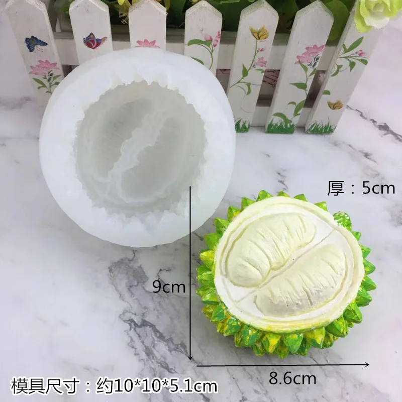 3D форма для дуриановой помадки «DIY» мороженого желе пудинга шоколада силиконовая украшения выпечки ароматерапия гипсовые формы
